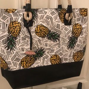 Nine West pineapple tote!